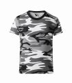 149_32 grey camouflage koszulka dziecięca krótki rękaw Malfini.webp