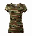 c22_33 camouflage brown koszulka damska krótki rękaw Camo Pure Malfini.webp