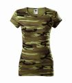 c22_34 camouflage green koszulka damska krótki rękaw Camo Pure.webp