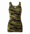 c36_34 green camouflage koszulka top damska na ramiączkach.webp