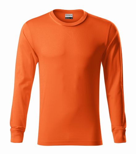 r05_11 pomarańczowy koszulka unisex długi rękaw Resist LS RO5 Malfini.webp