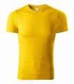 p73_04 żółty koszulka unisex krótki rękaw Paint P73 Malfini.webp