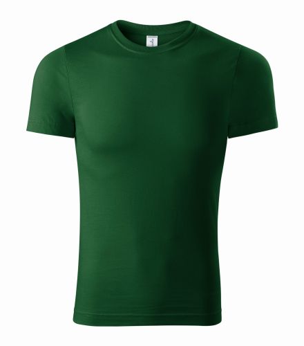 p74_06 zieleń butelkowa koszulka unisex krótki rękaw Peak P74 Malfini.webp