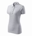 210_03 koszulka polo jasnoszary melanż damska.webp