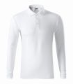 221_00 biała koszulka polo męska długi rękaw Pique Polo LS 221.webp