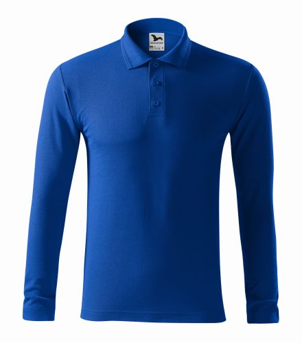 221_05 chabrowa koszulka polo męska długi rękaw Pique Polo LS 221.webp