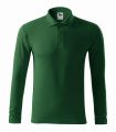 221_06 zieleń butelkowa koszulka polo męska długi rękaw Pique Polo LS 221.webp