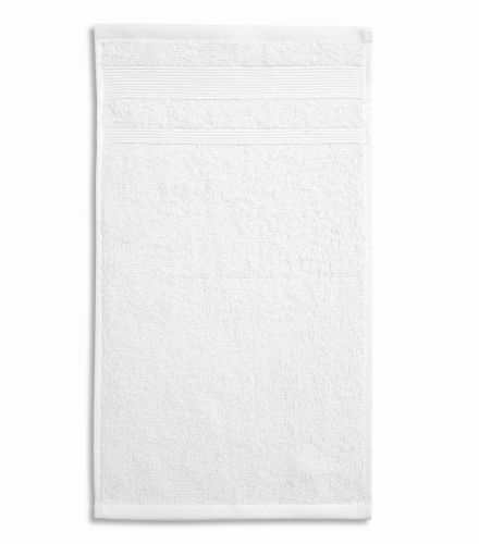 916_00 biały ręcznik mały bawłena organiczna Organic Malfini.webp