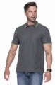 P_42280 ciemnoszary - limonka koszulka polo męska Polo Line.jpg