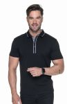 Koszulka polo męska dopasowana VISITOR 42330 Crimson Cut
