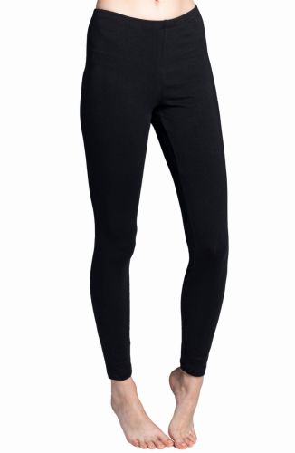 Legginsy damskie getry długie LONG FIT 73103 Promostars czarne.jpg
