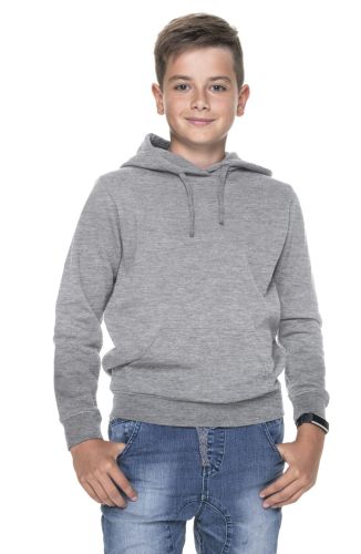 Bluza dziecięca z kapturem kangurek GEFFER 629 Promostars 61921 jasno szara.jpg