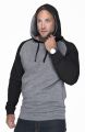 Bluza męska z kapturem kangurek URBAN 62100 Promostars szara czarna.jpg