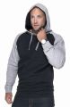 Bluza męska z kapturem kangurek URBAN 62100 Promostars czarna szara.jpg
