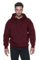 Bluza męska z kapturem kangurek BUFFALO 64100 Crimson Cut czerwone wino.jpg