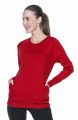 Bluza damska wciągana przez głowę SISTER 61333 Promostars czerwona.jpg