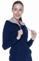 Bluza damska z kapturem na zamek COOKIE 61953 PROMOSTARS granatowa.jpg