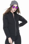 Kurtka damska wiosenno-jesienna BOMBER LADY 51333 Crimson Cut