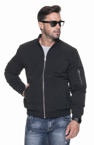 Kurtka męska wiosenno-jesienna BOMBER 51330 Crimson Cut czarna.jpg