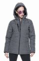 Kurtka damska jesienno-zimowa LADIES' STITCH 55553 Crimson Cut szary melanż.jpg