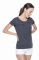 Koszulka damska bawełniana t-shirt LADIES' PREMIUM 21187 Promostars szara melanż.jpg