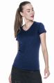 Koszulka damska V-necka T-shirt w serek LADIES' LIFE 21253 Crimson Cut granatowa.jpg