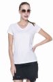 Koszulka damska V-necka T-shirt w serek LADIES' LIFE 21253 Crimson Cut biała.jpg