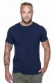 Koszulka bawełniana męska dopasowana slim fit T-shirt SLIM 21600 Crimson Cut granatowa.jpg