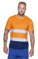 Koszulka t-shirt męska ostrzegawcza HI-VIS 77250 MARK The Helper pomarańczowy.jpg