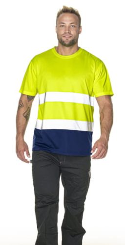 Koszulka t-shirt męska ostrzegawcza HI-VIS 77250 MARK The Helper żółty.jpg