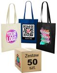 Torba 50 szt  z nadrukiem A4 własne  kolorowe logo firmowe