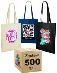 Torba 500 szt  z nadrukiem A4 własne logo