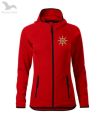 418 Bluza polarowa żeglarska damska czerwona ster.jpg