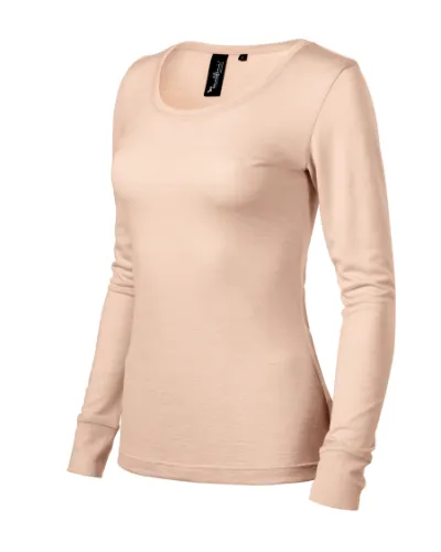 Koszulka Merino Rise LS 160_21_migdalowy.webp