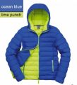 Damska kurtka z kapturem Snow Bird Ocean Blue Lime punch.jpg
