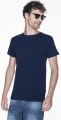 Koszulka męska dopasowana slim fit T-shirt SLIM LIGHT 21650 Promostars granatowa