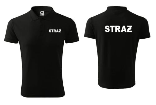 Koszulka polo straż napis biały.jpg