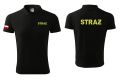 Koszulka polo straż napis złote flaga prawy rękaw.jpg