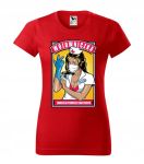 Pielęgniarka na pierwszej linii Koszulka damska 