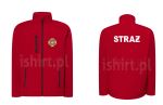 Kurtka czerwona softshell dla OSP , ZOSP 