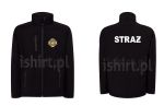 Kurtka czarna softshell dla OSP , ZOSP  ochotniczej straży