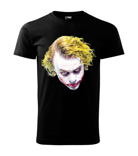 koszulka męska z nadrukiem JOKER head CZARNA.jpg