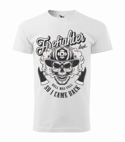 Koszulka męska dla straży hell was full bliałe.jpg