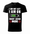 I ma not lazy czarny.jpg