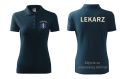 Polo damskie lekarz przód plus tył ishirt pl granat.jpg