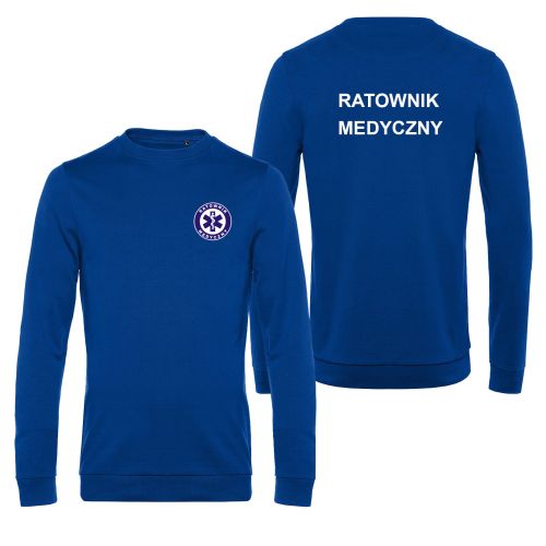 Bluza męska ratownik medyczny niebieska chabrowa ishirt pl WW02.jpg