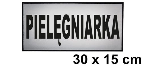 Pielęgniarka naszywka odblaskowa emblemat 30x15 ishirt pl.jpg