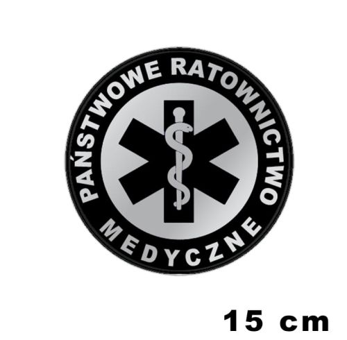 PRM Państwowe Ratownictwo Medyczne naszywka odblaskowa emblemat ishirt pl 15.jpg