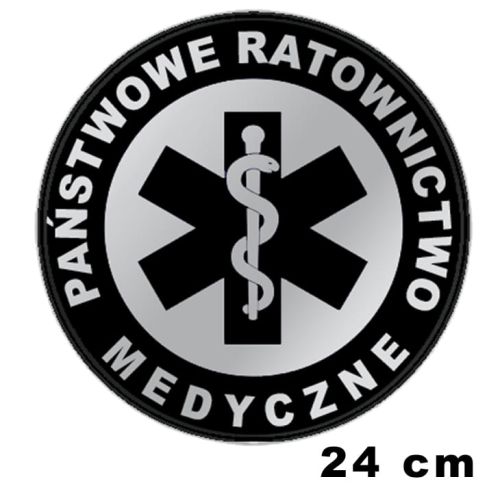 PRM Państwowe Ratownictwo Medyczne naszywka odblaskowa emblemat ishirt pl 24.jpg