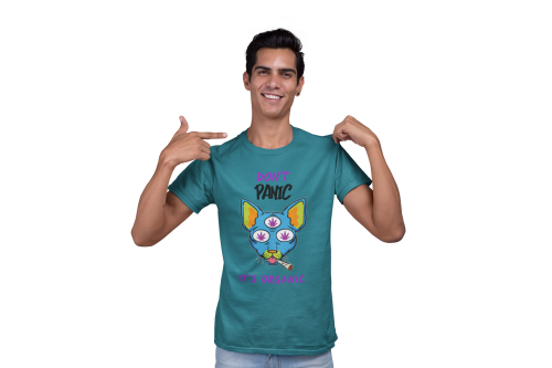 koszulka męska dont panic its organic.png